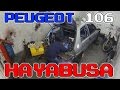 Peugeot 106 Hayabusa - Time Lapse da construção by Oficina MK