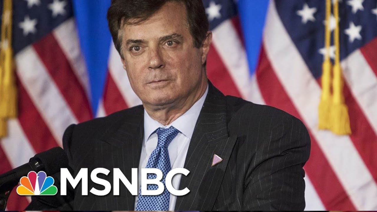 Following The Path From Paul Manafort To Robert Mueller | Rachel Maddow | MSNBC