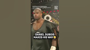 Daniel Dubois makes his way to the ring! #boxing #shorts #joshuadubois #riyadhseasoncard