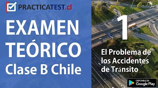 ✅ EXAMEN TEÓRICO DE CONDUCIR  CLASE B: TEMA 1 CONASET  TEST CLASE B DE EDUCACIÓN VIAL