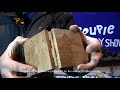 Cigarette case made of oak. Портсигар из дуба.