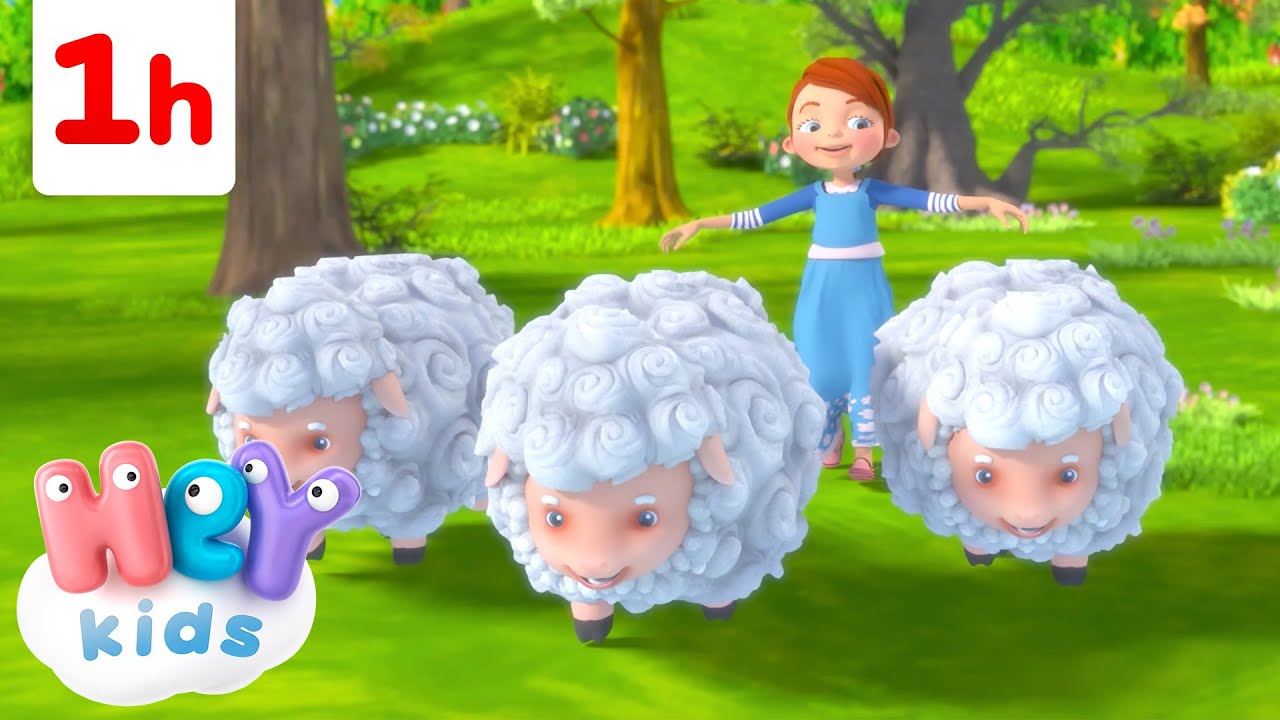 Il tait une bergre qui gardait ses moutons   Chansons pour Enfants  HeyKids en Franais