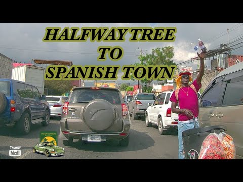 Travelling to Spanish Town | Driving In Jamaica in 2023