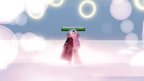 Undertale Crazy Multiverse Timeline：Omnipotent Sans [アンダーテール/ロブロックス]