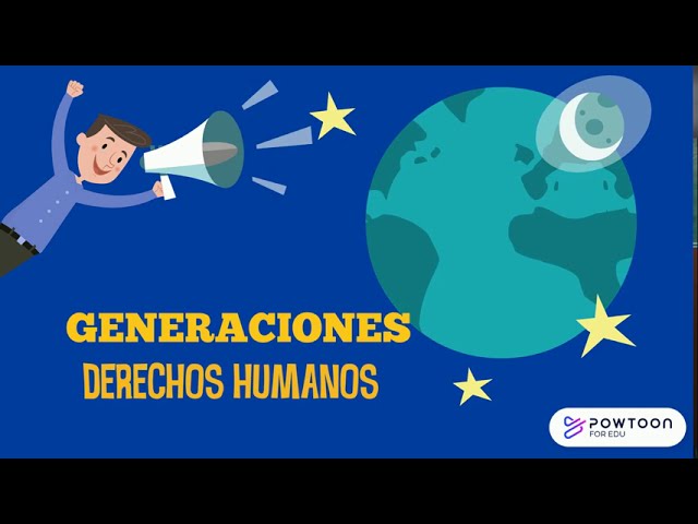 GENERACIONES de Derechos Humanos en 2 minutos - YouTube