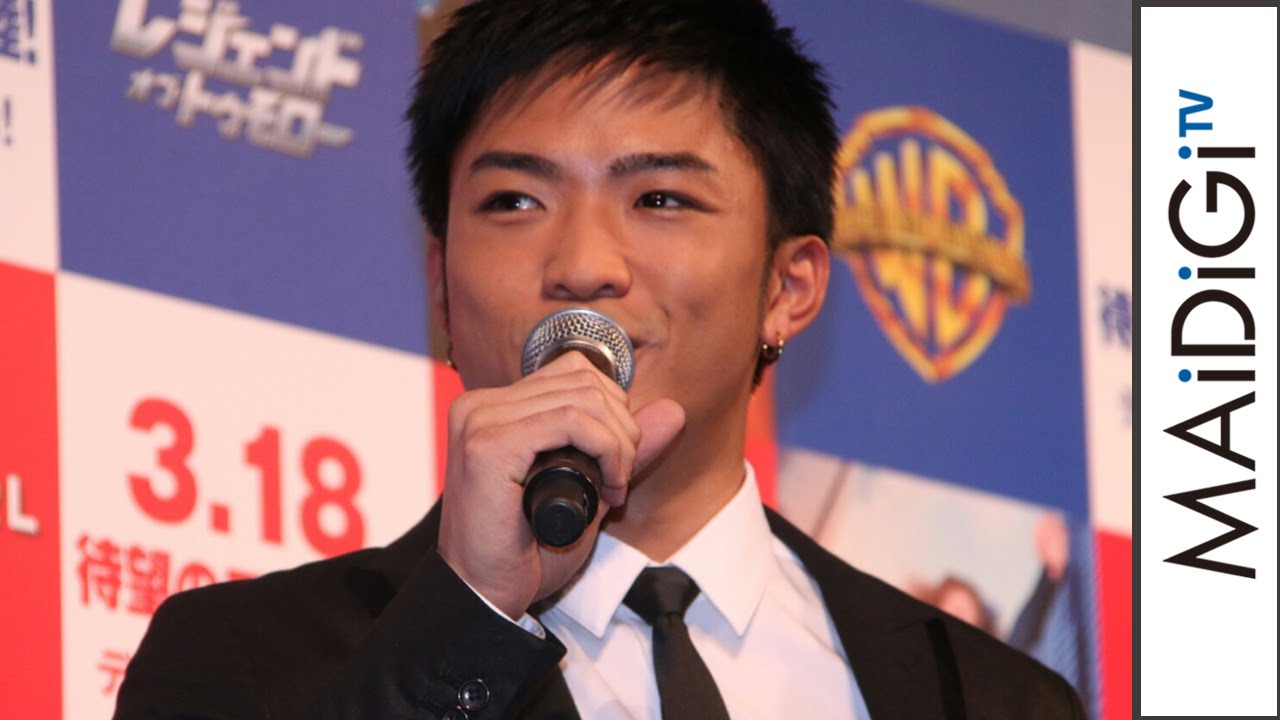 Generations 数原龍友 夢のよう アメコミ海外ドラマで吹き替え初挑戦 Dcコミックス レジェンド オブ トゥモロー 日本初上陸記念イベント2 Youtube