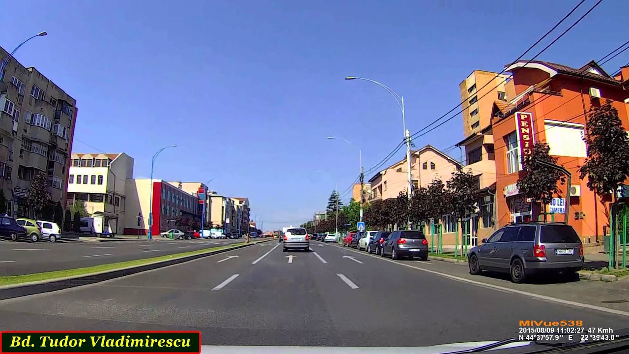 Drobeta-Turnu Severin:  Str. Craiovei - Calea Timişoarei (2x) - Aug. 9, 2015