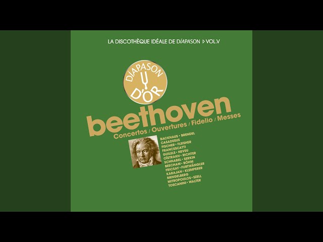 Beethoven - Ouverture "La Consécration de la maison" : Orch Radio Stuttgart / N.Marriner