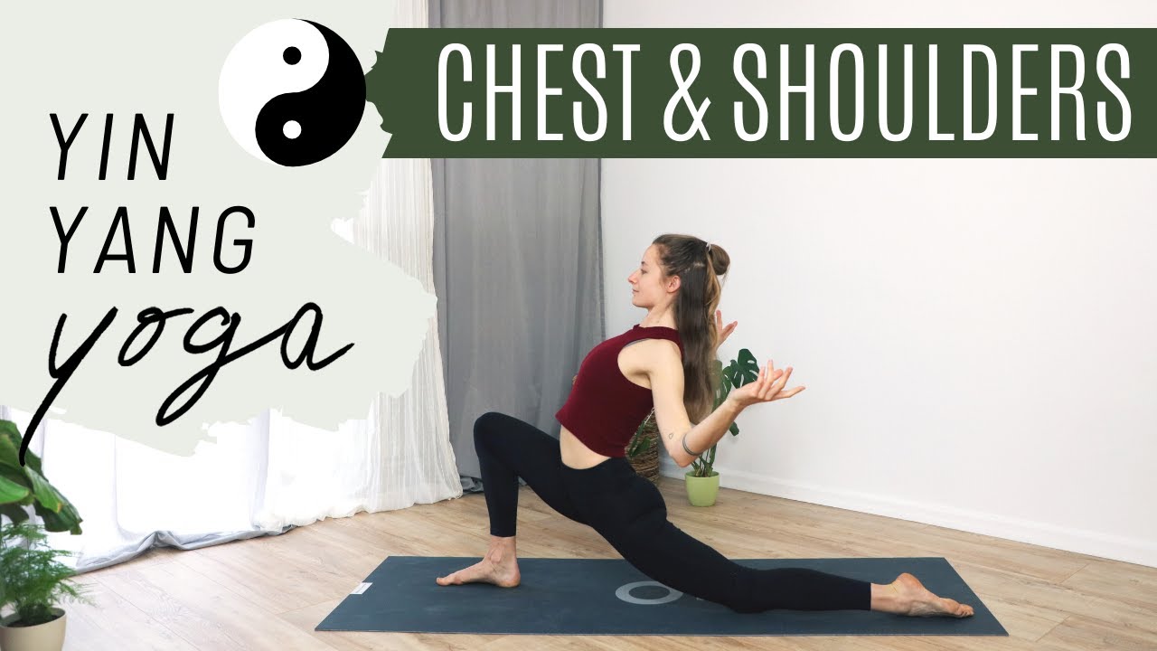 Slow Yoga for Opening the Chest and Shoulders Upper Body Vinyasa Yoga with  Breath Awareness