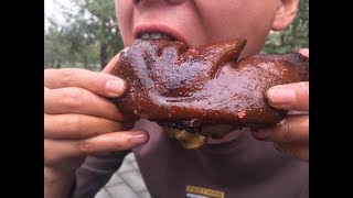 秘制碳烤猪蹄，一次做4个，越吃越好吃