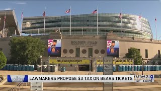 Illinois bill introduced to tax Bears tickets to pay Soldier Field debt