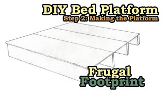 DIY King Size Bed Platform/Frame Step 2: Making the Platform