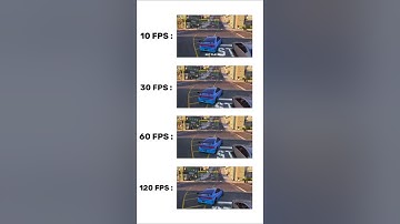 GTA 5 FPS Comparison 10 to 120 FPS #shorts #gta5