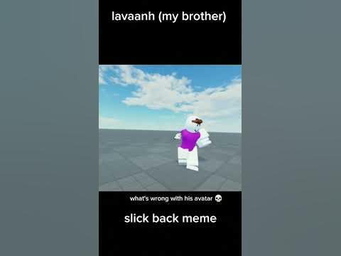 slick back meme (unknown meme animation) - YouTube