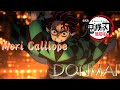 DONMAI (Mori Calliope) 歌詞付き【鬼滅の刃 無限城編】MV PV