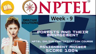 Forests And Their Management Solution | NPTEL Answer | Week - 9 | Quiz Answer#Nptel #Swayam Solution screenshot 3