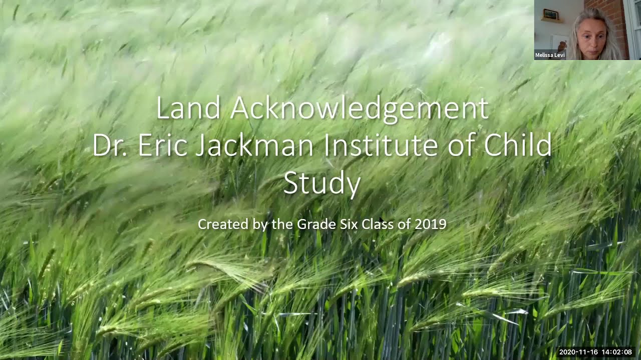 Webinar: Land-Based Education and Reconciliation - YouTube