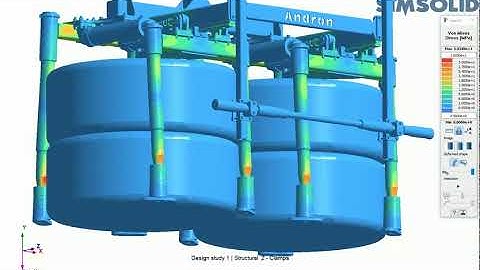 SimSolid stress results