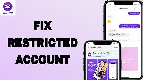 Hoe u een beperkt account in de TextNow-app kunt repareren en oplossen | Definitieve oplossing