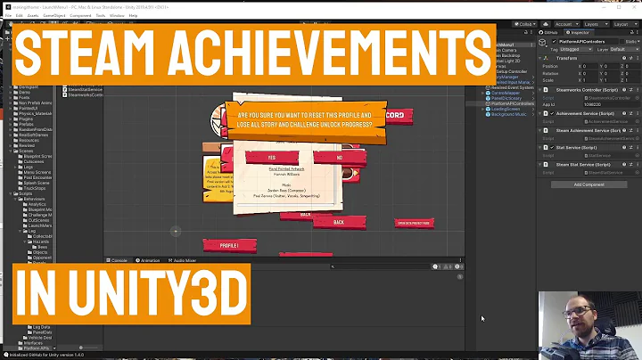 Service Locator Pattern in Unity3D - Implementing Steam Achievements