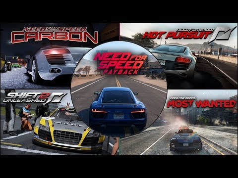 Audi R8 (Le Mans Quattro) Evolution in NFS Games - YouTube