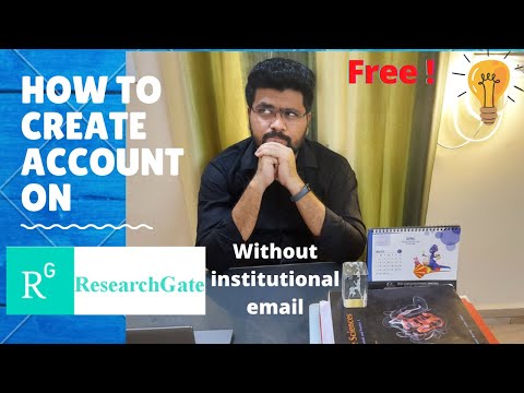 How to create ResearchGate account for free: without institutional mail/publication I In just 5 min