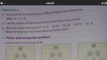 Class-4th Chapter-5 Factors and Multiples exercise-5.3
