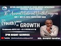 Youth Congress 2025 Monday Evening Message By Minister Giovanni Hamilton Youth Congress 2025 Monday Evening Message By Minister Giovanni Hamilton