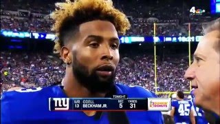 Catching Odell Preseason Action