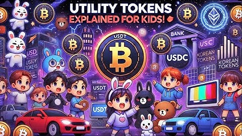 Utility Tokens Explained for Kids! 🚀