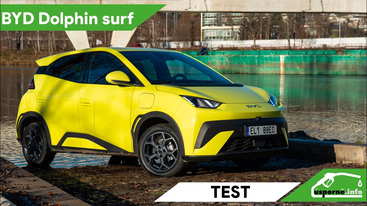 Čínské městské Lamborghini na elektriku? | BYD Dolphin surf