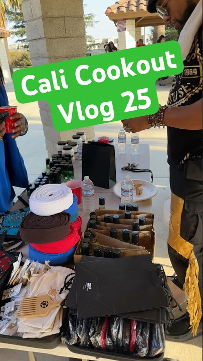 Cali Cookout Vlog 25 #isupk #podcast #viral #israelites #vlog #shorts #california #short #travelvlog