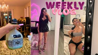 WEEK VLOG | birthday grwm + big surprise + girls night out & more