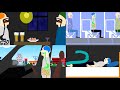 【Algodoo】Hangover Weekly Routine.　二日酔いの一週間ルーティン