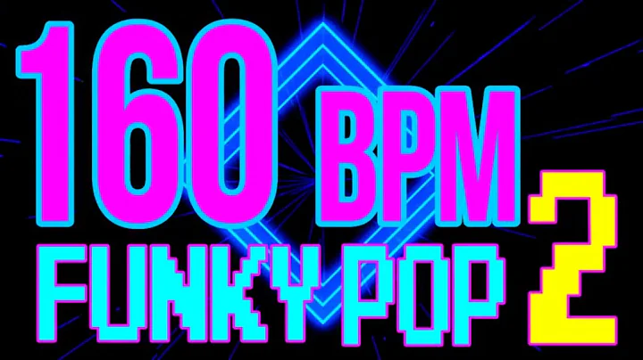 160 BPM - Funky Pop 2 - 4/4 Drum Track - Metronome - Drum Beat