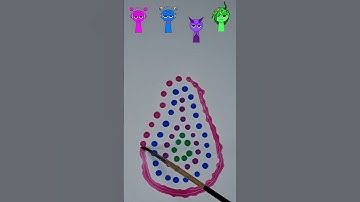 ASMR Color Mixing #sprunki #satisfying #asmr #color #oddlysatisfying