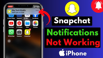 How To Fix Snapchat Notifications Not Working/Showing on iPhone After iOS 17 Update