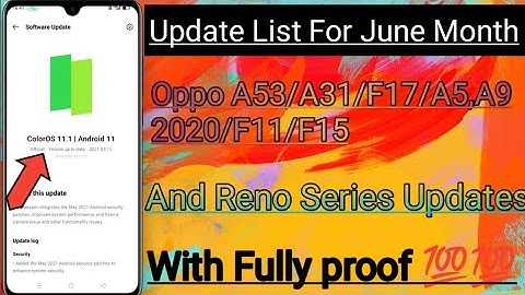 🔥 Announce 🔥 ColorOS 11.1 Update Lists For Oppo A53/A31/F17/A5,A9 2020/F11/F15 | Android 11 Update⚡⚡
