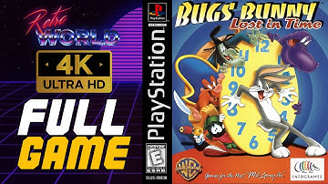 Bugs Bunny Lost in Time (PS1) | 100% | Playstation Longplay | No Commentary 4K