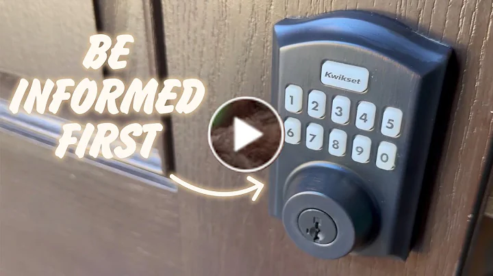 DEMO and REVIEW: Kwikset 620 - ZWave Deadbolt Lock