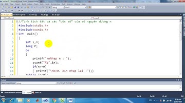 [ LẬP TRÌNH C ] Tính tích tất cả các ước số của số nguyên dương n