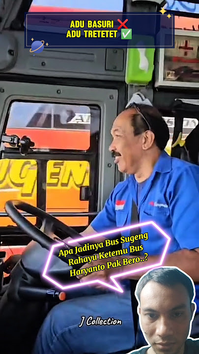 Sugeng Rahayu X Haryanto Pak Bero #busmania #basuri #shorts