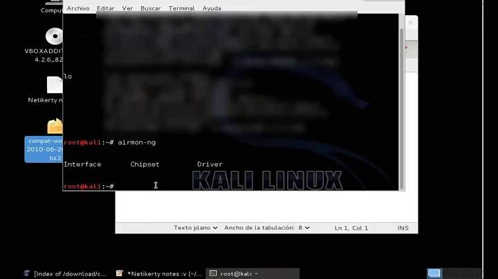 Wlan Interface not showing up in Kali Linux. Fixed :D