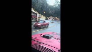 ☔️ Driving through Helen, GA yesterday in the rain! 🌧️🏔️ #helenga #northgeorgia #rainydaydrive 