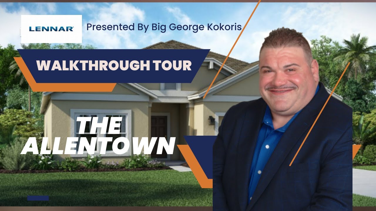 Lennar Allentown Home Walkthrough Tour Polk County, FL YouTube