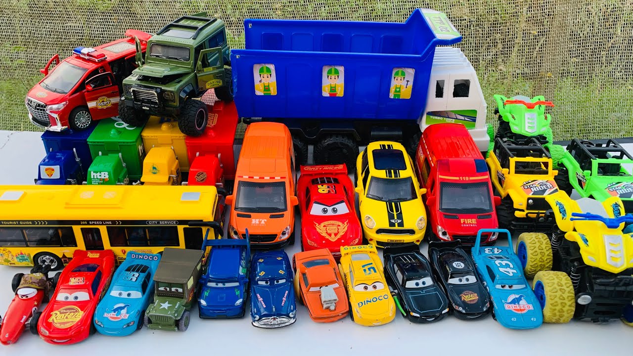 Mobil Lamborgini, Ambulans, OffRoad, Dinoco, King Dinoco Cars Toys #2000037373737