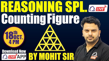 Best Trick for Counting Figures || Reasoning Spl CLASS ||  By Mohit Kawatra Sir