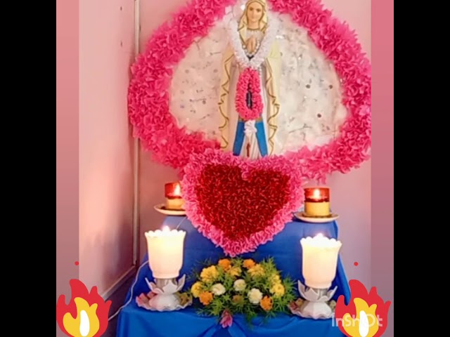 Mother Mary feast St.Anthony Church Altar decor(4) - YouTube