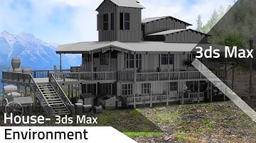 UE5 Wooden HouseLive - 3ds Max - Unreal Engine 5 #Unrealengine5 #3dsmax #gamedevelopement