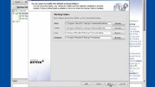 How to install and configure the Attix5 Desktop and Laptop Edition backup client